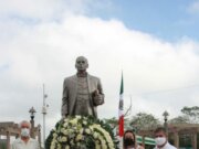 Nacajuca le rinde honores a don Benito Juárez con motivo del 216 aniversario de su natalicio