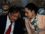 Gustavo Petro, presidente de Colombia revela que Sheinbaum perteneció al grupo guerrillero M-19