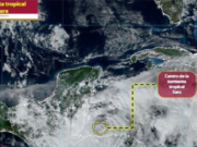 ‘Sara’ se acerca a la península de Yucatán: prevén lluvias intensas