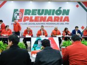 En unidad, celebran plenaria diputados, senadores y dirigencia nacional del PRI