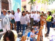 Inaugura Yolanda Osuna Las Escalinatas del Arte en la Zona Luz Barrio Mágico