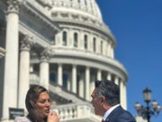 Dialoga Alejandro Moreno con la congresista republicana María Elvira Salazar