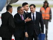 Llega a México Marco Rubio, secretario de Estado de EU