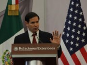 Marco Rubio destaca labor de México contra cárteles