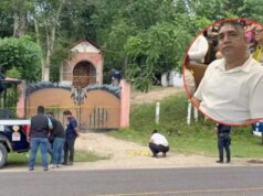 Rafaguean rancho de alcalde electo de Jáltipan, Veracruz