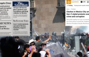 Medios internacionales destacan violencia en marcha de la Generación Z