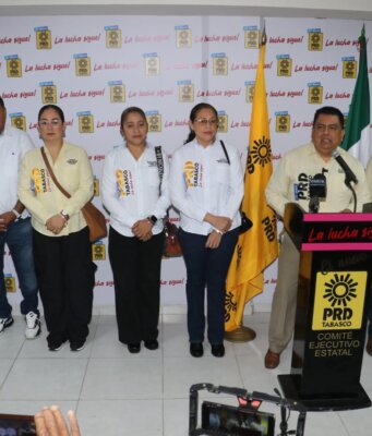 No hay nada que celebrar, en 7 años de gobierno hemos retrocedido: PRD Tabaco