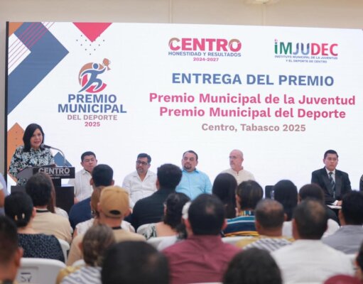 Entregan los Premios Municipales de la Juventud y del Deporte 2025