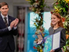 Hija de María Corina Machado recibe Nobel de la Paz