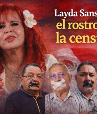 Layda Sansores, el rostro de la censura