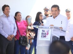 A Tabasco le va bien porque el pueblo nos acompaña, asegura Javier May en Cárdenas