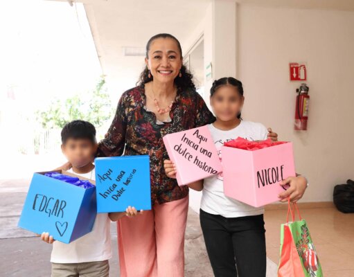 Nicole y Edgar, dos menores de Casa Hogar, inician nueva historia de vida, tras concretarse proceso de adopción