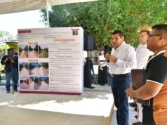 Entrega Javier May nuevo equipamiento urbano en Aquiles Serdán y Víctor Fernández Manero