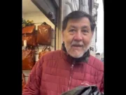 «Corrupto», gritan a Noroña en zona exclusiva de Roma