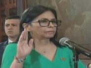 Delcy Rodríguez asume presidenta interina de Venezuela