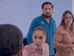 Sheinbaum regaña en público a diputados de Morena en Baja California