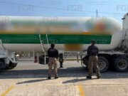 Asegura la FGR 38 mil litros de gas LP en Tabasco