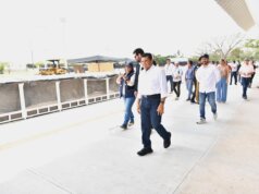 Patinódromo y Nave de Exposiciones de Stand Ganadero avanzan conforme a lo programado: Javier May