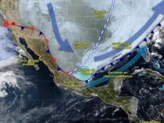 Frente frío 41 provocará lluvias en Tabasco