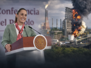 Sheinbaum minimiza daños en refinería de Dos Bocas tras incendio
