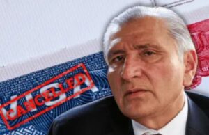 Habrían retirado la visa ahora a Adán Augusto