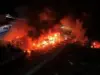 Incendia el crimen centro de distribución de Pepsi en Matamoros