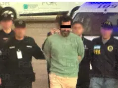 Farías Laguna ya está en México