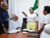 Asume la alcaldía de Paraíso, María Eliza Hernández por ausencia temporal de Alfonso Baca