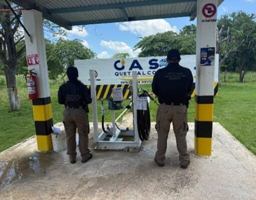 Asegura FGR 3 mil 500 litros de hidrocarburo en Balancán, Tabasco