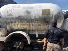Asegura FGR dos pipas con 16 mil litros de Gas LP en Cárdenas, Tabasco