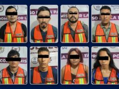 Caen ocho presuntos generadores de violencia que estarían relacionados con la quema de tiendas y vehículos en Tabasco