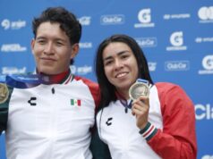 Gana el oro en el triatlón femenino de los Centroamericanos la mexicana, Ana María Torres