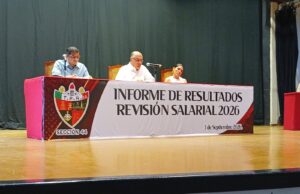 Rechazo unánime en la Sección 44 del STPRM al aumento salarial del 4%