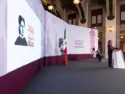 Modifican escenografía de La Mañanera; quitán la que dejó AMLO
