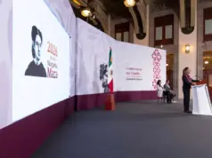 Modifican escenografía de La Mañanera; quitán la que dejó AMLO